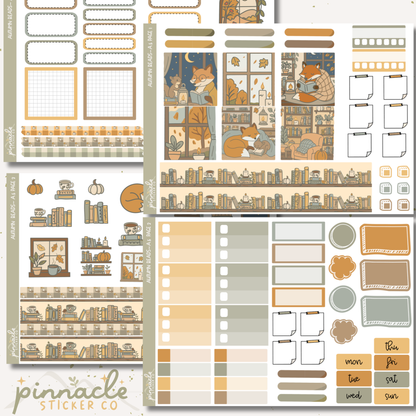 Autumn Reads A5 Kit Planner Stickers