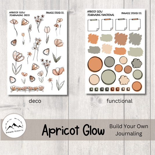 Apricot Glow Journaling- Build Your Own Kit