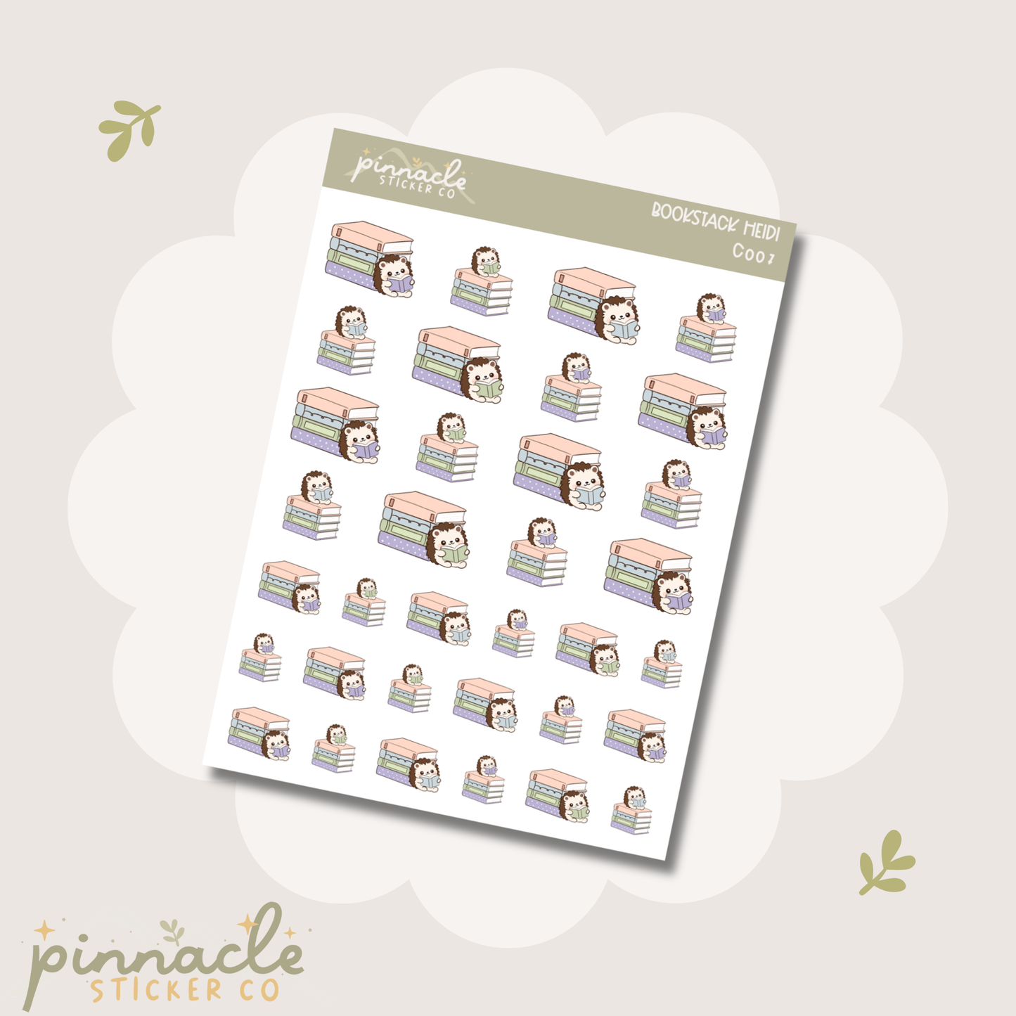 Book Stack Heidi C007