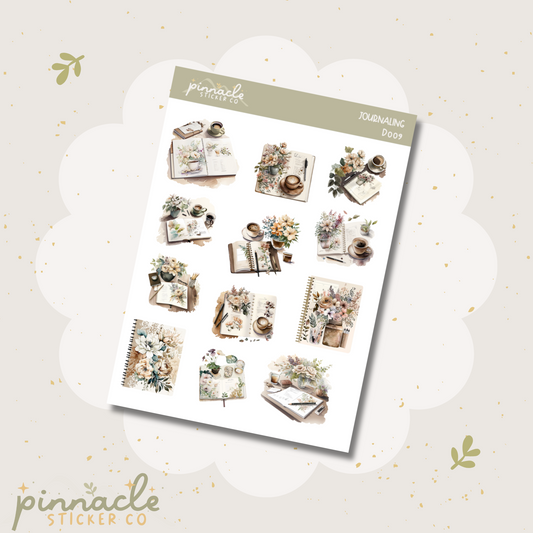 Journaling Deco Planner Stickers