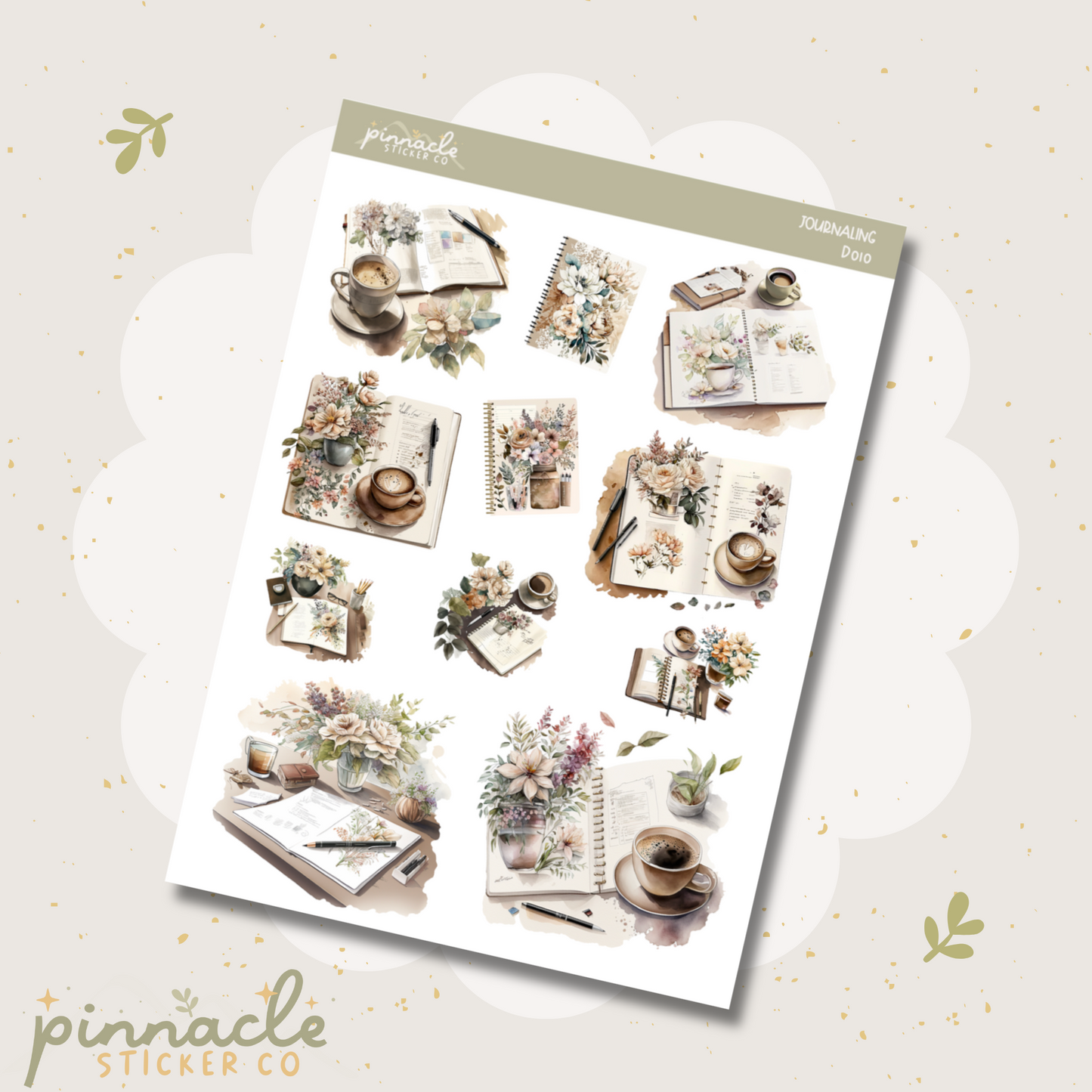 Journaling Deco Planner Stickers