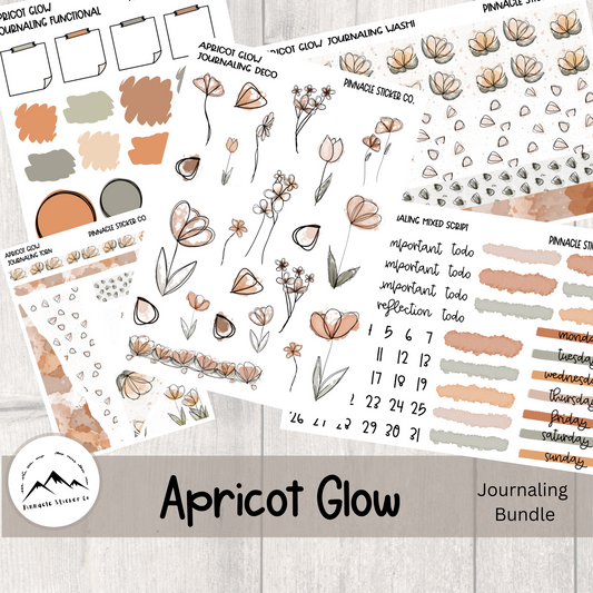 Apricot Glow Journaling Bundle