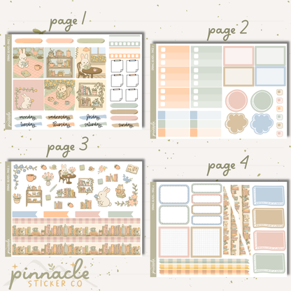 Spring Reads Weekly Kit Planner Stickers