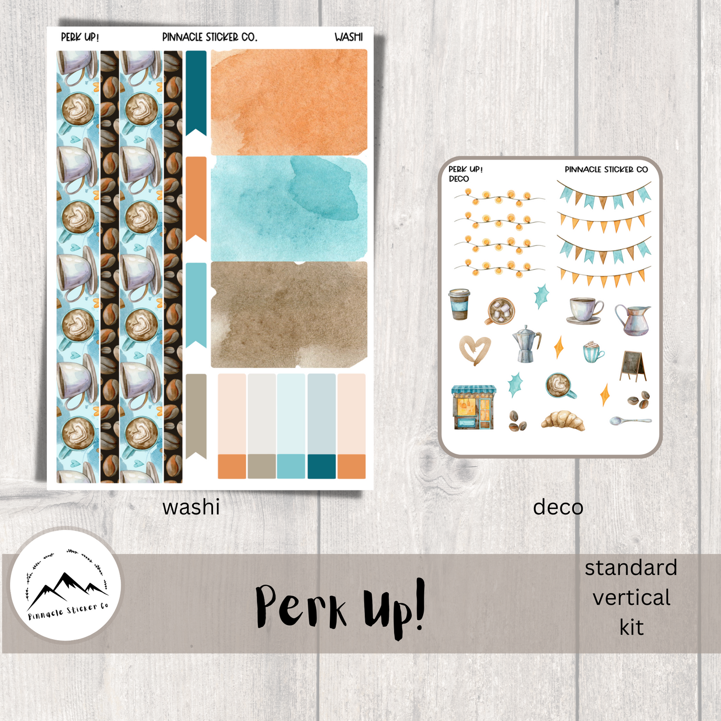 Perk Up! Weekly Kit Planner Stickers