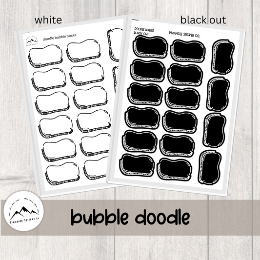 Bubble Doodle Box Stickers