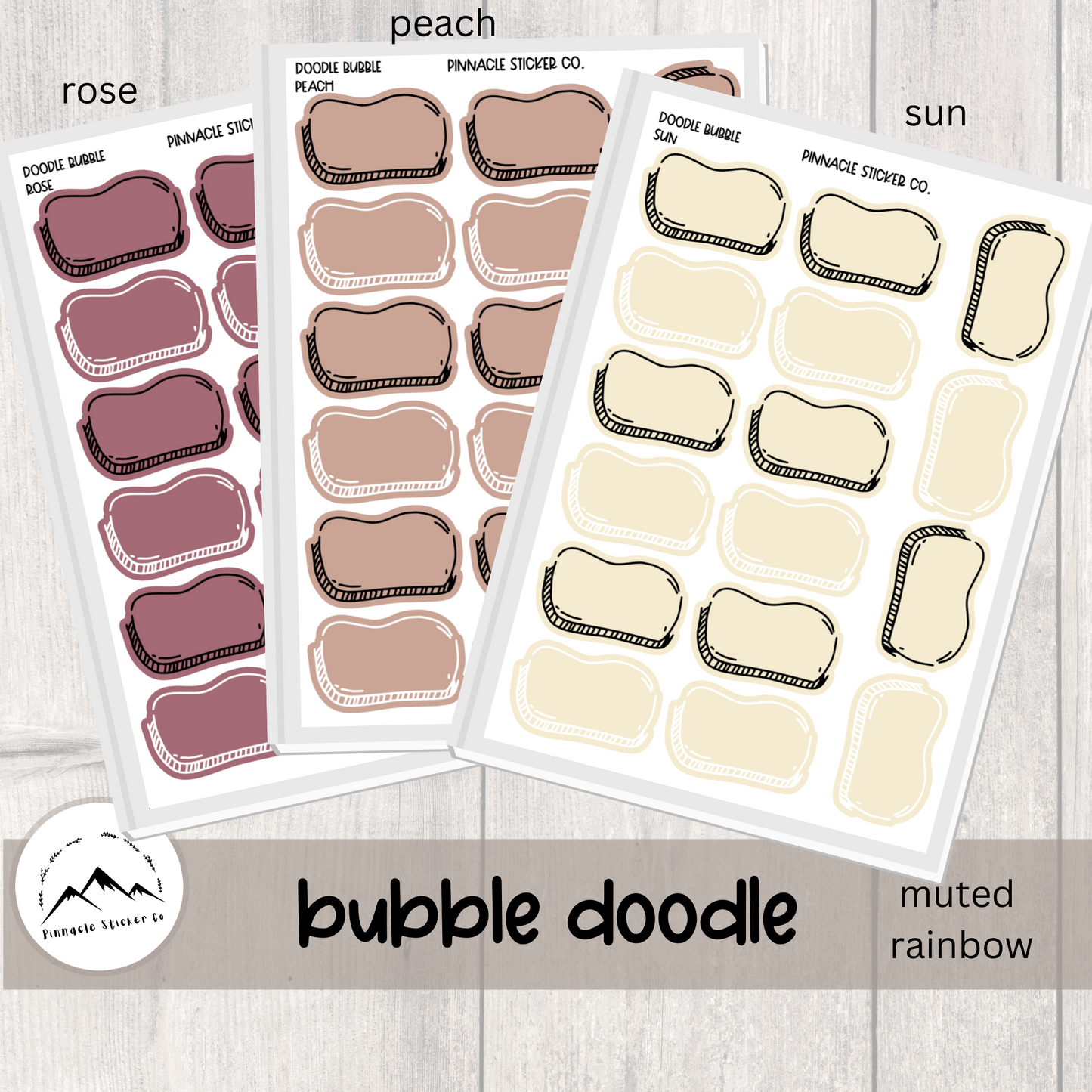 Bubble Doodle Box Stickers