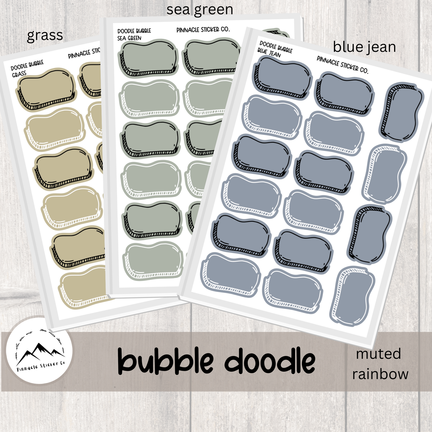 Bubble Doodle Box Stickers