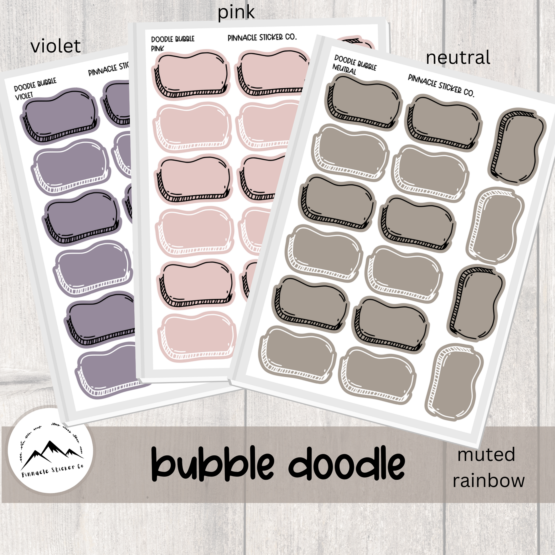 Bubble Doodle Box Stickers