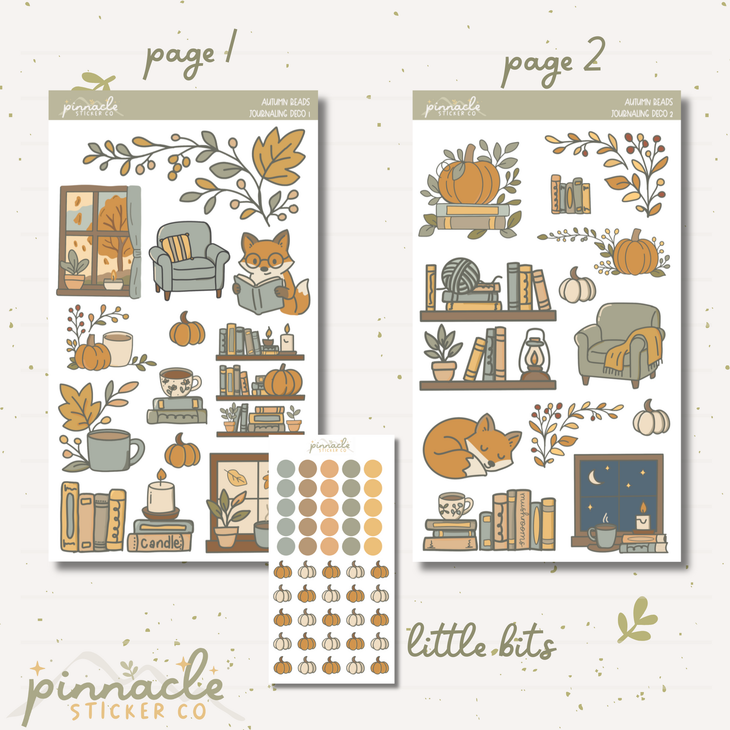 Autumn Reads Deluxe Journaling Bundle