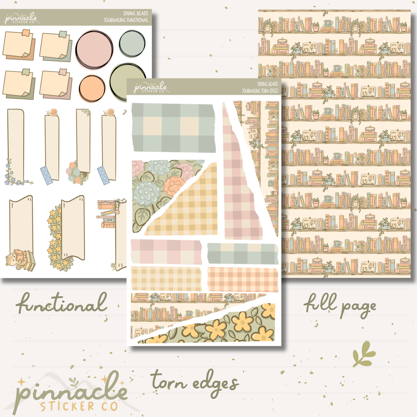 Spring Reads Deluxe Journaling Bundle
