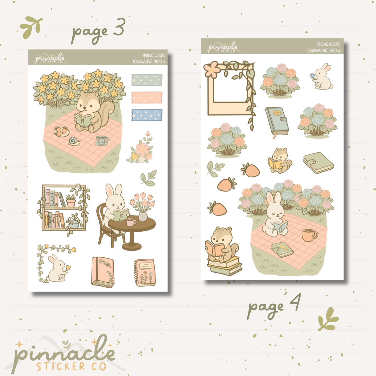 Spring Reads Deluxe Journaling Bundle