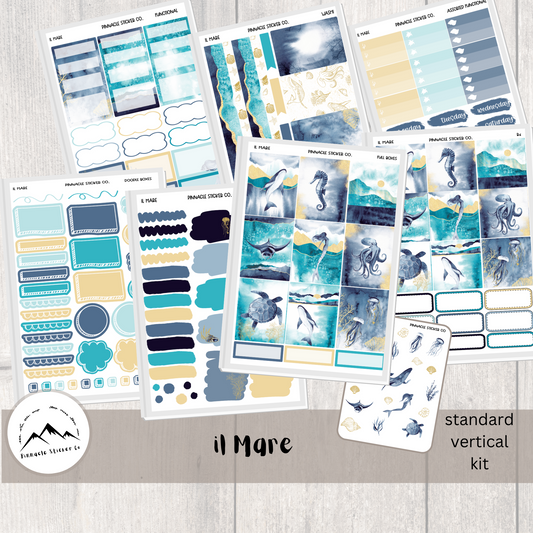 il Mare Weekly Kit Planner Stickers