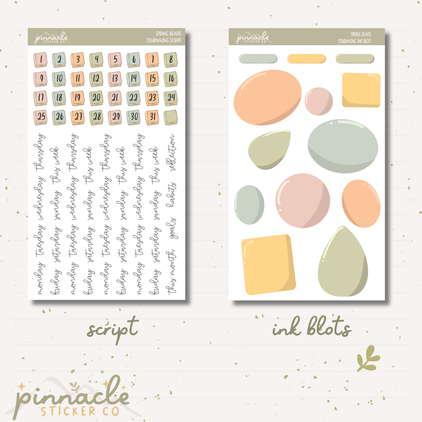 Spring Reads Journaling- Build Your Own Kit