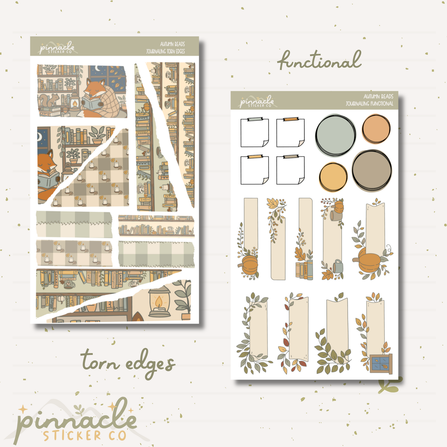 Autumn Reads Journaling- Build Your Own Kit