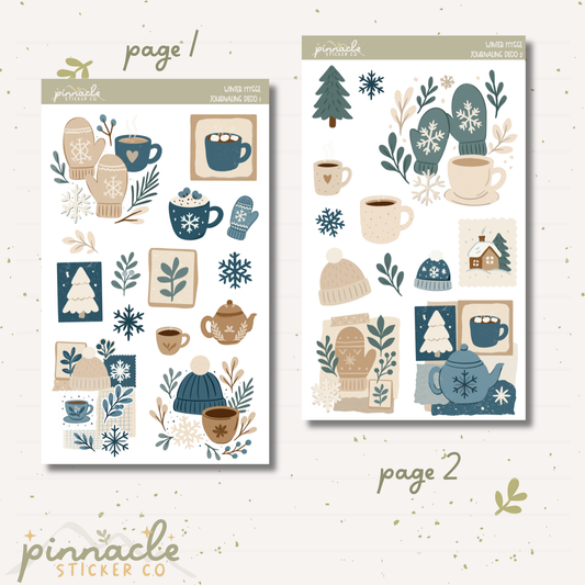 Winter Hygge Journaling- Build Your Own Kit