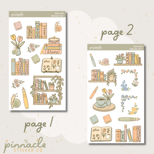 Spring Reads Journaling- Build Your Own Kit