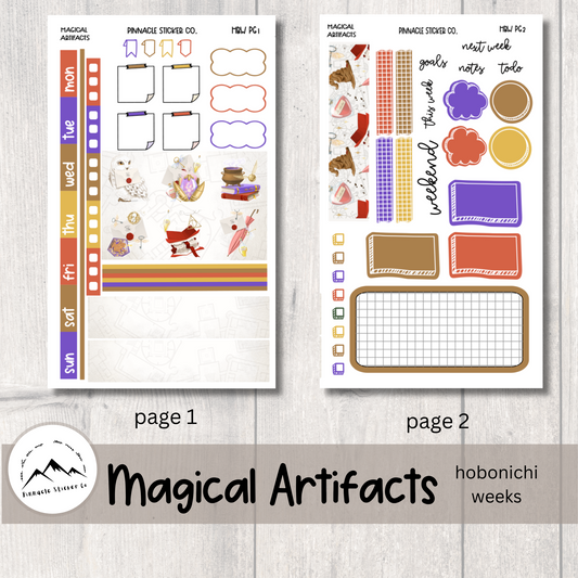 Magical Artifacts Hobonichi Weeks Planner Stickers