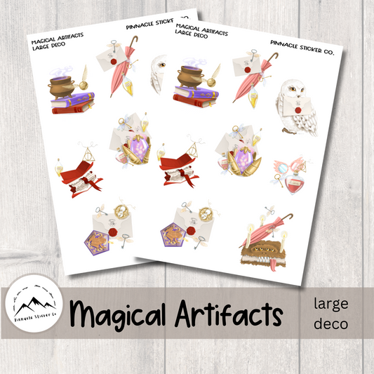 Magical Artifacts Deco Planner Stickers