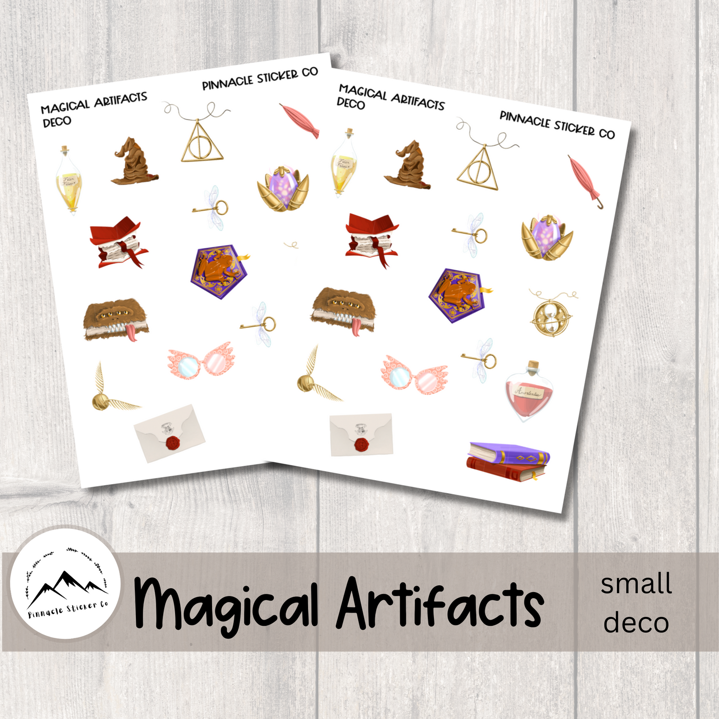 Magical Artifacts Deco Planner Stickers