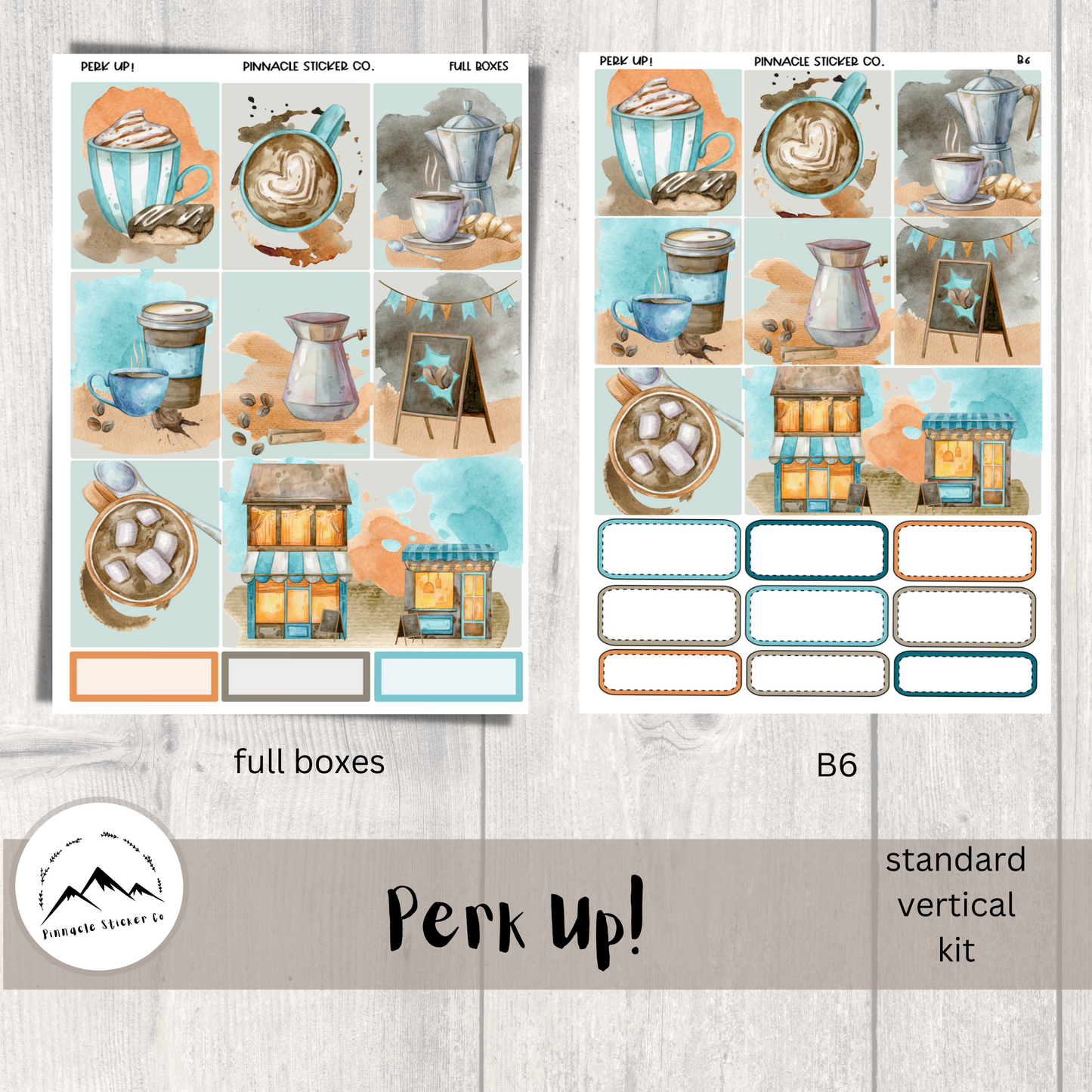 Perk Up! Weekly Kit Planner Stickers