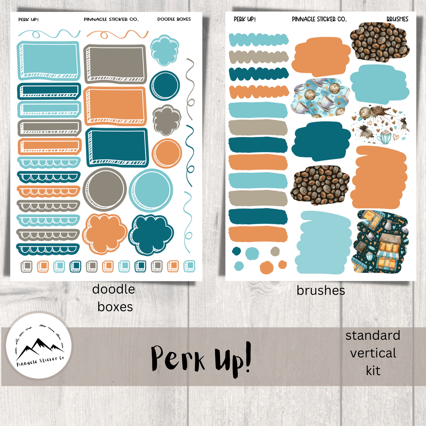 Perk Up! Weekly Kit Planner Stickers