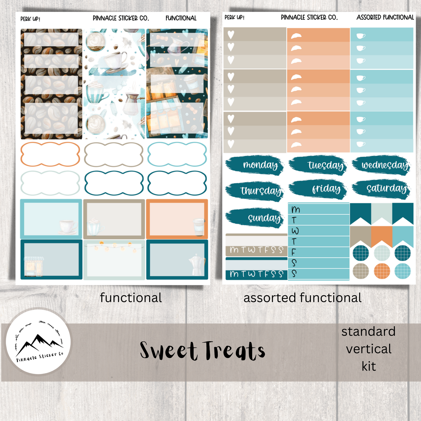 Perk Up! Weekly Kit Planner Stickers