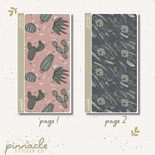 Prickly Palette Weeks Full Sheet Planner Stickers