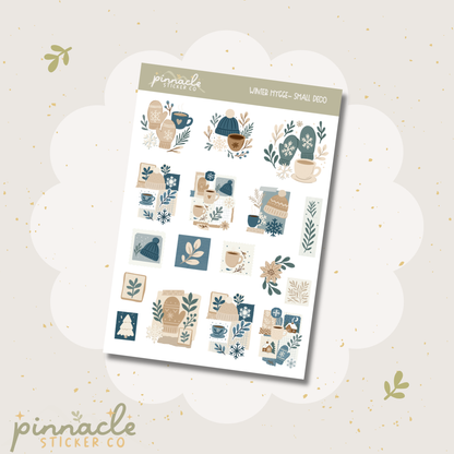 Winter Hygge Deco Planner Stickers