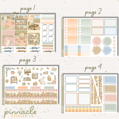 Spring Reads Weekly Kit Planner Stickers