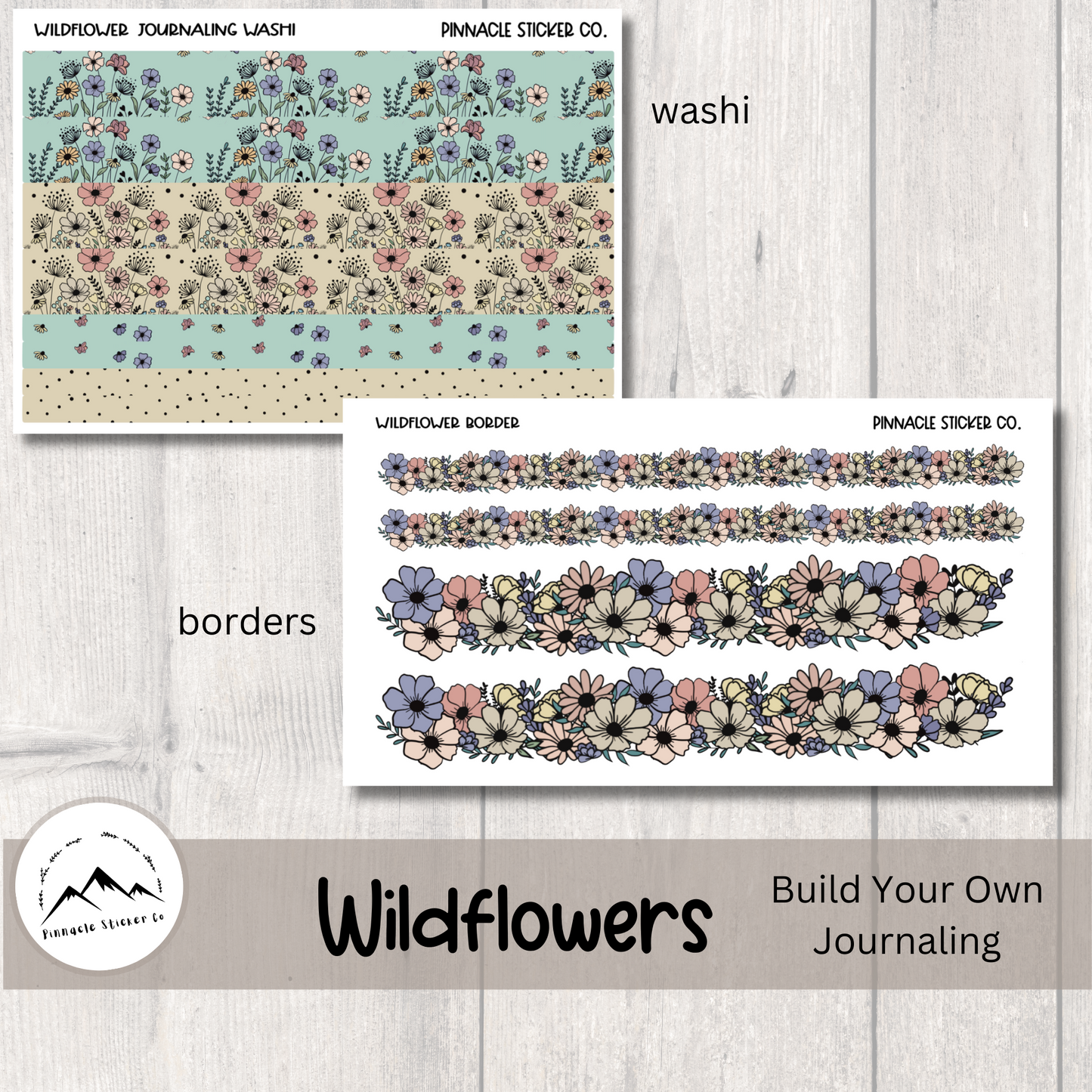 Wildflowers Journaling- Build Your Own Kit