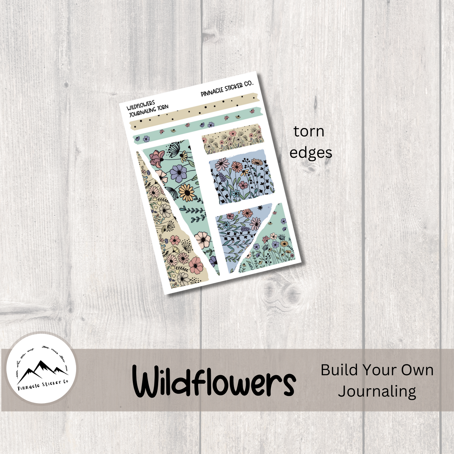 Wildflowers Journaling- Build Your Own Kit