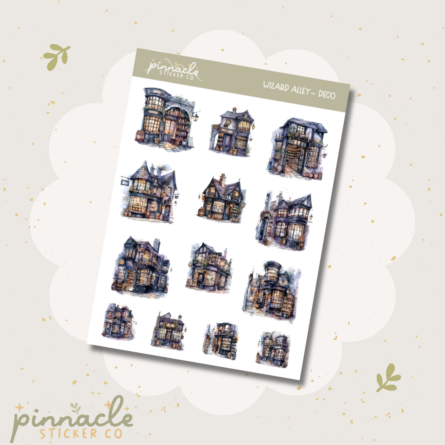 Wizard Alley Deco Planner Stickers