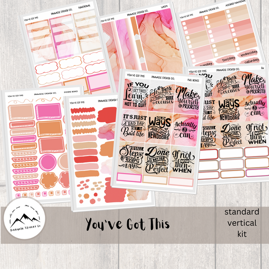 You've Got This Weekly Kit Planner Stickers