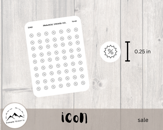 Sale Icon Stickers I048